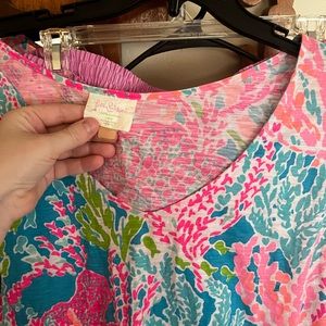 Let's cha cha Lilly Pulitzer t shirt dress